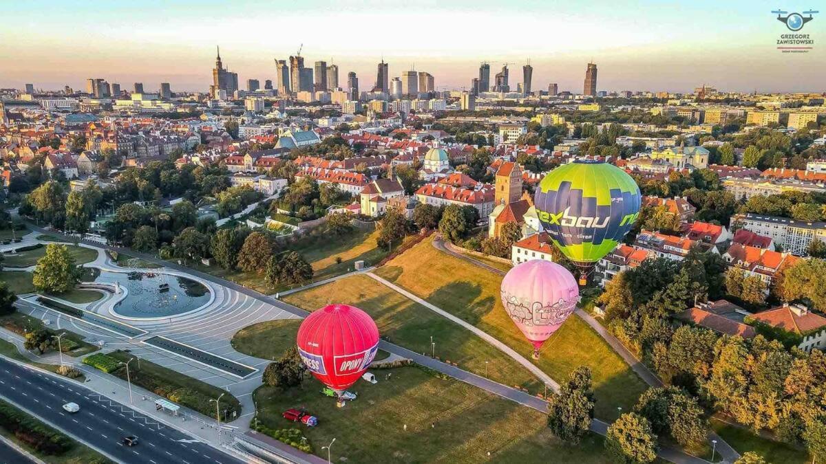 Sun Clima/Ac Metro X2 Fast Wifi 500 Mbs 70'Tv Netflix Appletv Hbo Apartment Warsaw Luaran gambar