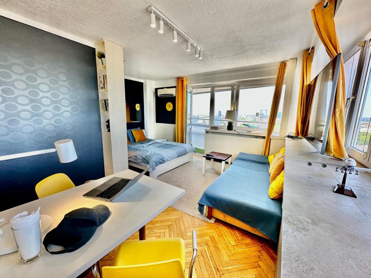 Sun Clima/Ac Metro X2 Fast Wifi 500 Mbs 70'Tv Netflix Appletv Hbo Apartment Warsaw Luaran gambar