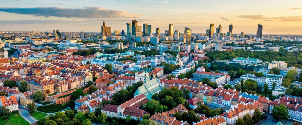 Sun Clima/Ac Metro X2 Fast Wifi 500 Mbs 70'Tv Netflix Appletv Hbo Apartment Warsaw Luaran gambar