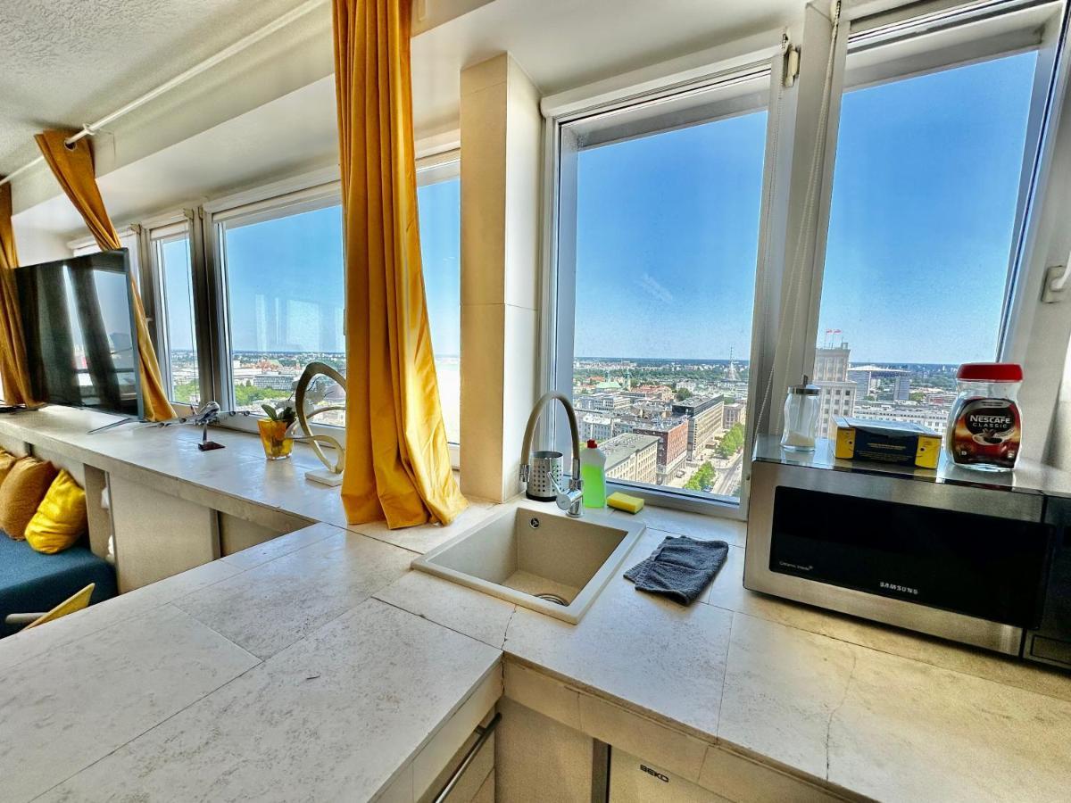 Sun Clima/Ac Metro X2 Fast Wifi 500 Mbs 70'Tv Netflix Appletv Hbo Apartment Warsaw Luaran gambar