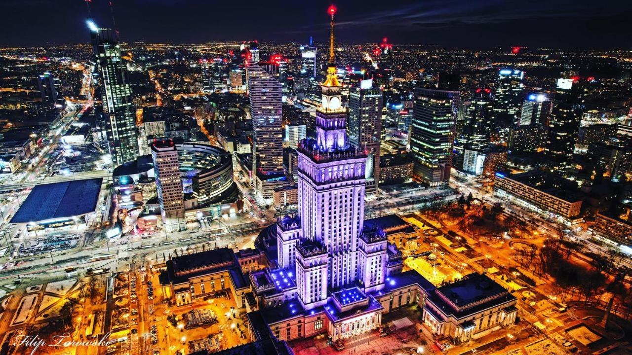 Sun Clima/Ac Metro X2 Fast Wifi 500 Mbs 70'Tv Netflix Appletv Hbo Apartment Warsaw Luaran gambar